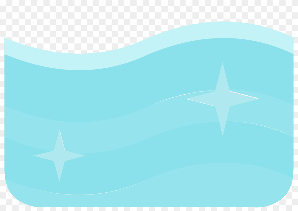Blue Water Clipart, Symbol, Star Symbol, Outdoors, Nature Free Transparent Png