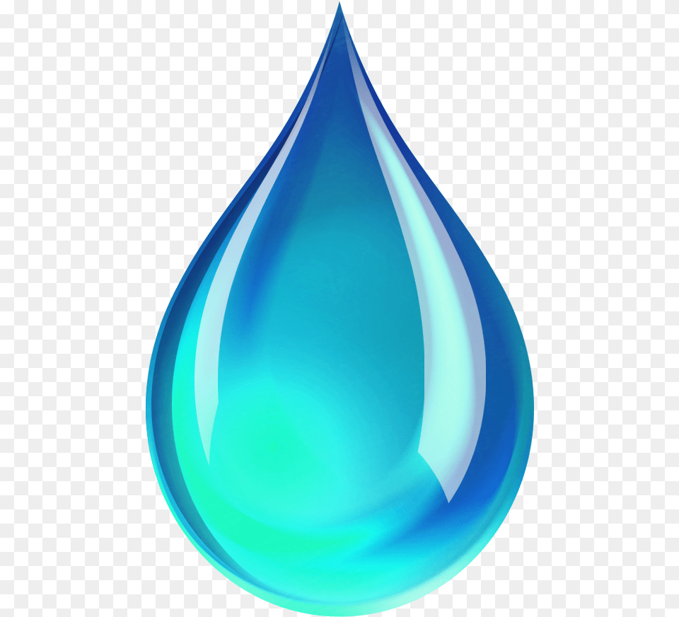Blue Water Droplets Drop Of Water, Droplet Free Png Download