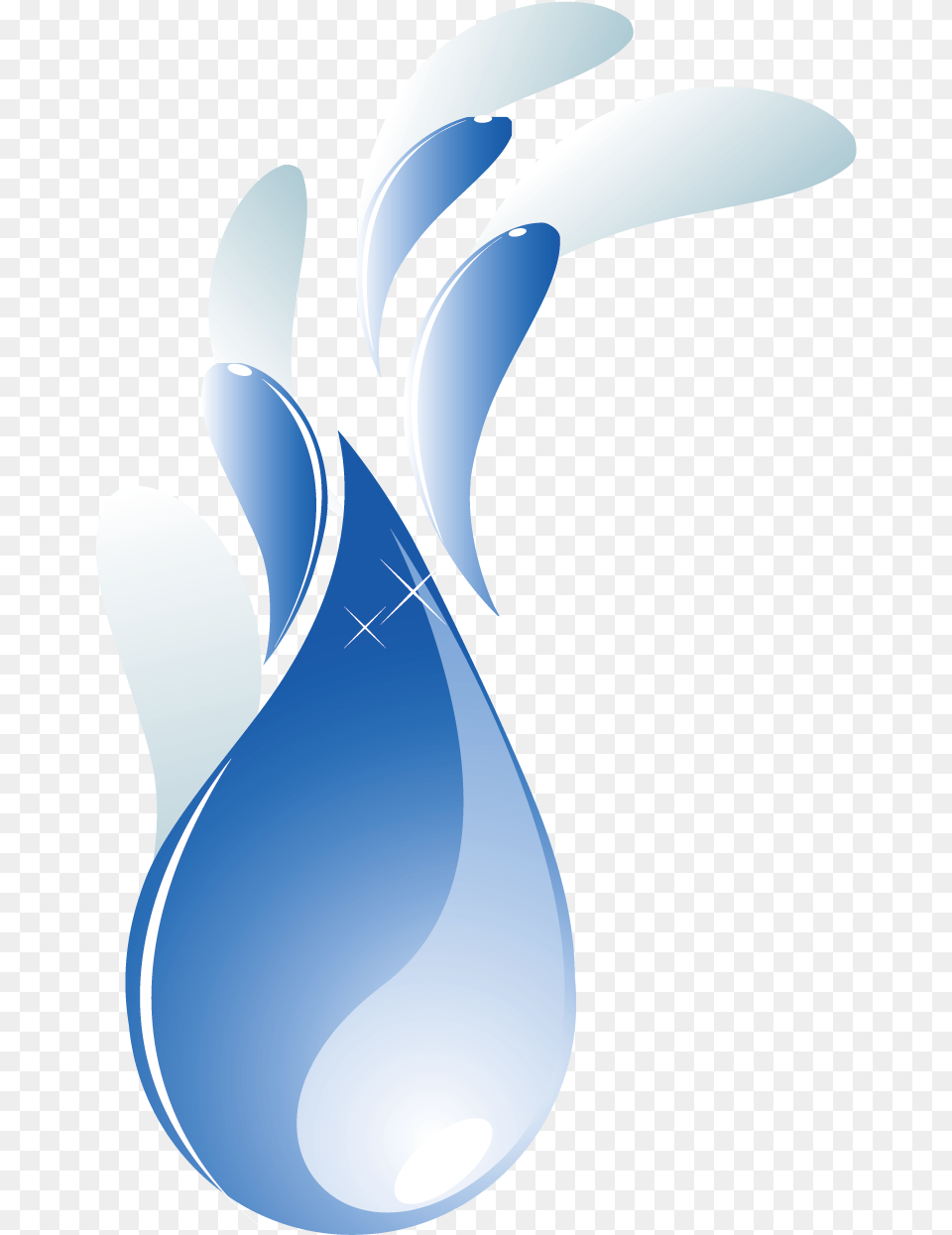 Blue Water Drops Picture Download Vector, Art, Cutlery, Droplet, Graphics Free Transparent Png