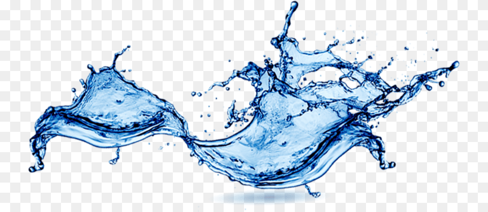 Blue Water Splash, Droplet, Outdoors, Nature Free Png Download