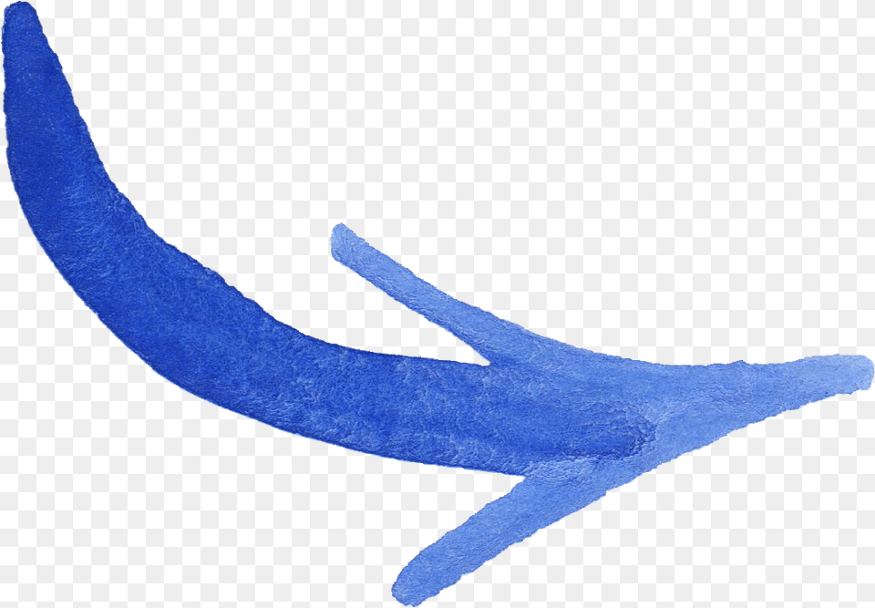 Blue Watercolor Arrow Arrow Brush Antler, Animal, Fish, Sea Life Free Transparent Png