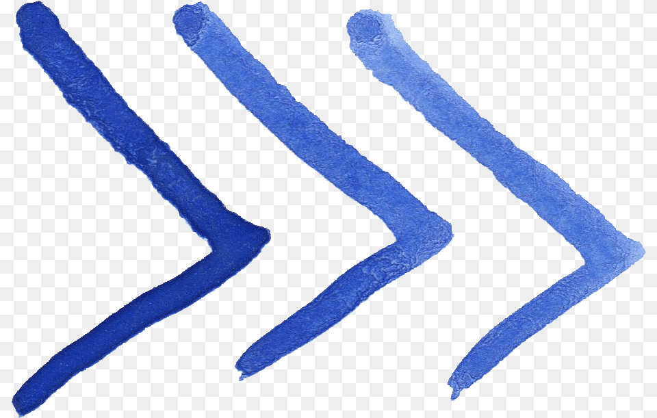Blue Watercolor Arrow Transparent Onlygfxcom Watercolor Blue Line, Blade, Dagger, Knife, Weapon Png Image