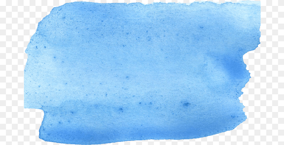 Blue Watercolor Brush Stroke Watercolor Paint, Texture, Paper, Ice Png
