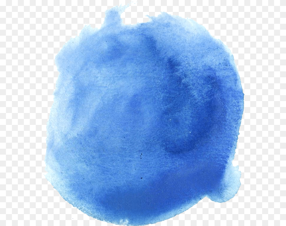 Blue Watercolor Circle Transparent Watercolor Paint, Home Decor, Cushion, Face, Head Png