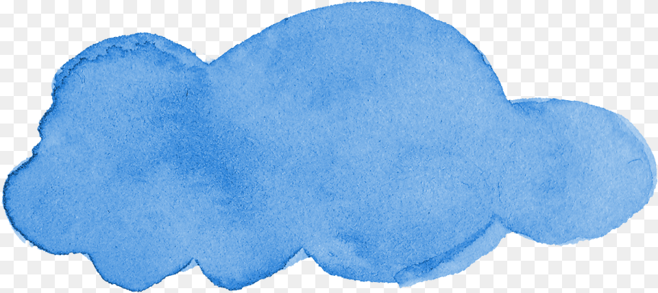 Blue Watercolor Cloud Marine Mammal, Home Decor, Rug Free Transparent Png