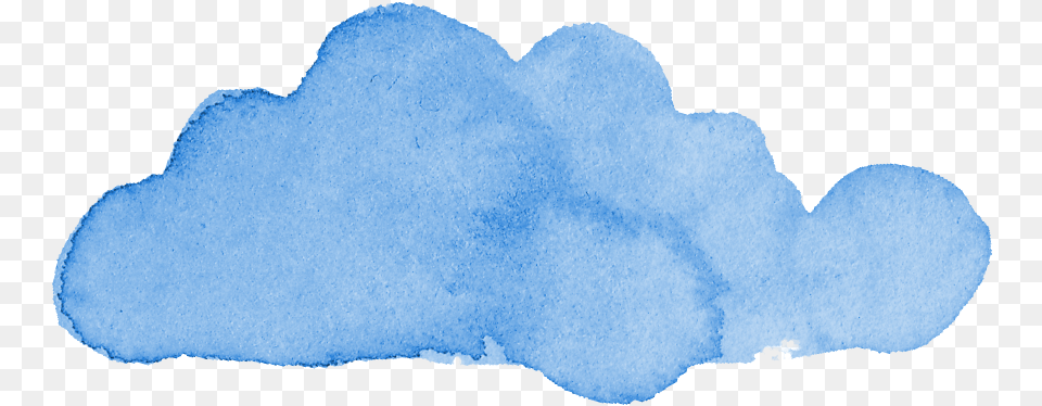 Blue Watercolor Cloud Transparent Onlygfxcom Snow, Stain Free Png