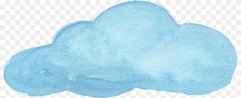 Blue Watercolor Clouds, Ice, Home Decor, Outdoors, Nature Png Image