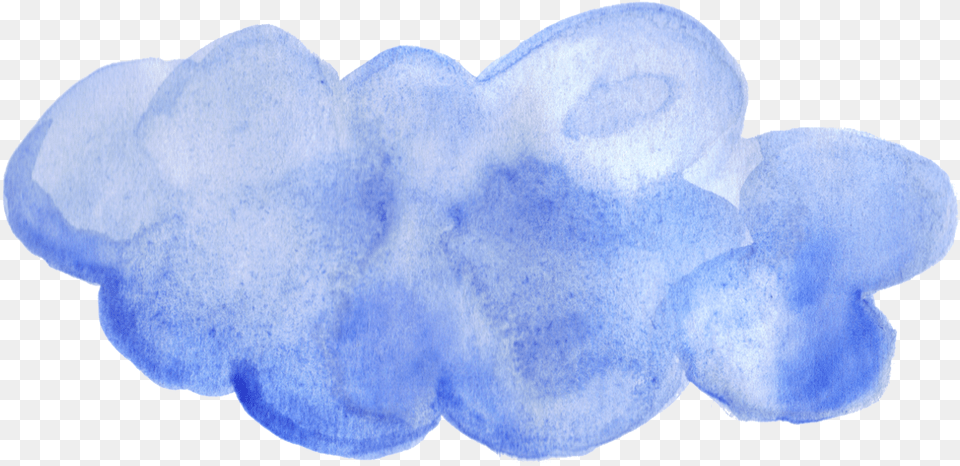 Blue Watercolor Clouds Transparent Onlygfxcom Watercolor Clouds Clipart, Foam, Ice Png