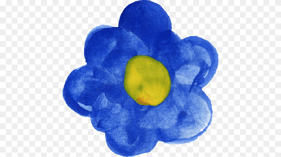 Blue Watercolor Flower Blue Flowers Watercolor, Anemone, Plant, Petal, Accessories Free Transparent Png