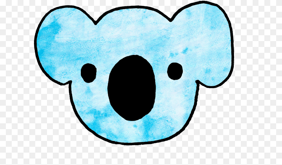 Blue Watercolor Koala Overly Happy, Home Decor, Astronomy, Moon, Nature Free Transparent Png