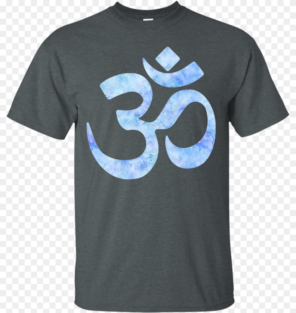 Blue Watercolor Ohm Symbol T Shirt Amp Hoodie National Rad Tech Week Gift, Clothing, T-shirt Free Png Download