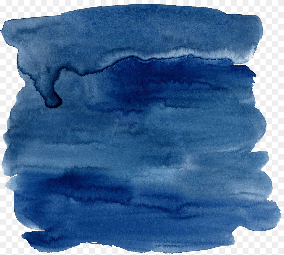 Blue Watercolor Painting Ink Dark Blue Watercolor Background Free Transparent Png