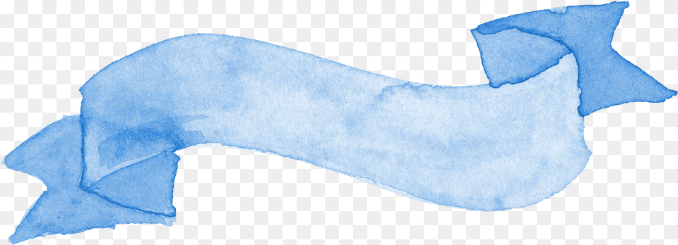 Blue Watercolor Ribbon Banner Watercolor Banner, Paper, Baby, Person, Towel Free Transparent Png