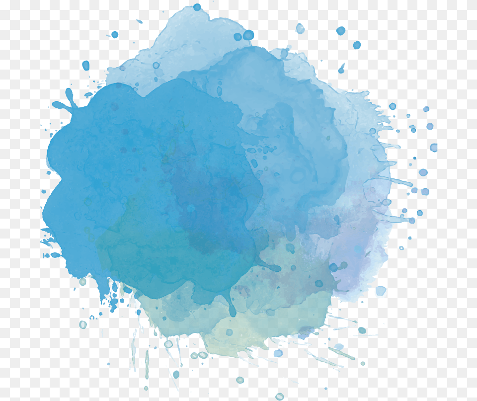 Blue Watercolor Splash Background, Stain, Outdoors Png Image