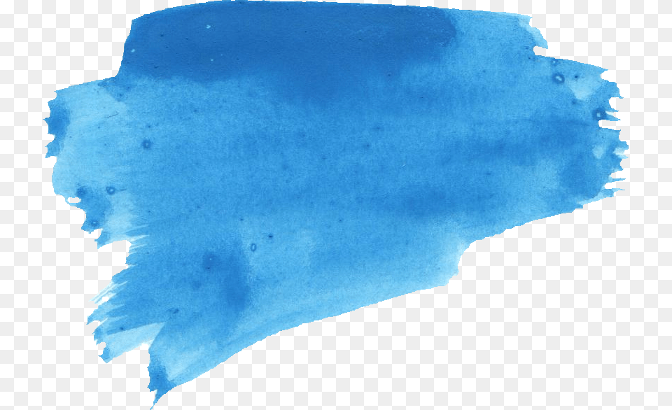 Blue Watercolor Vector, Stain, Paper, Art, Painting Free Png