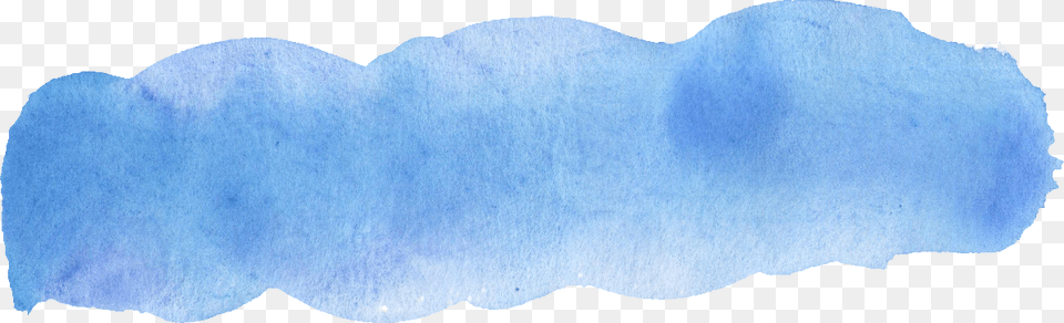Blue Watercolour Brush Stroke Snow, Home Decor, Ice, Outdoors, Nature Free Png Download