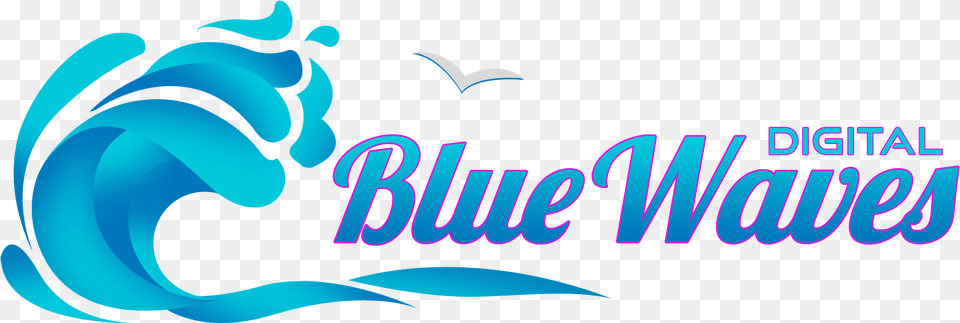 Blue Waves, Art, Graphics, Logo Free Png Download