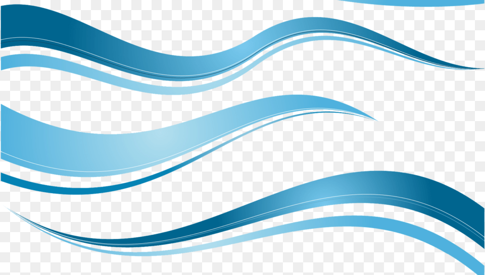 Blue Waves Set Backgrounds Vector Clipart, Art, Graphics, Pattern, Floral Design Png