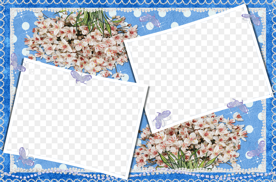 Blue Wedding Frames, Art, Collage, Envelope, Greeting Card Png