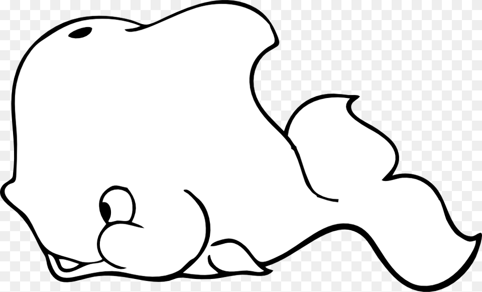 Blue Whale Clip Art, Stencil, Animal, Mammal, Rabbit Free Transparent Png