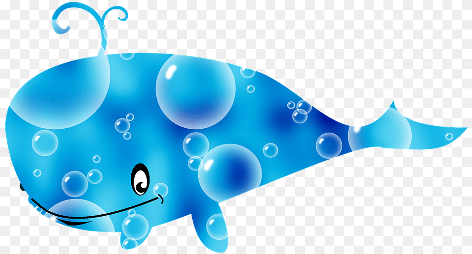 Blue Whale Design Icon Nature Animal Cartoon Bubble Background, Outdoors, Sea, Water, Sea Life Free Png Download
