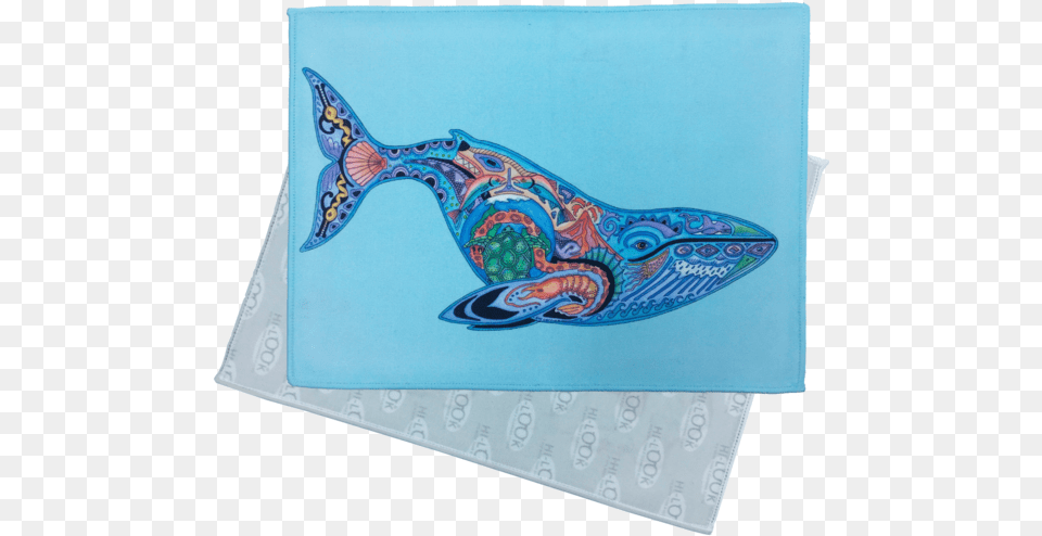 Blue Whale Microfiber Cleaning Cloth Toland Home Garden Animal Spirits Whale Garden Flag, Mammal, Sea Life Png