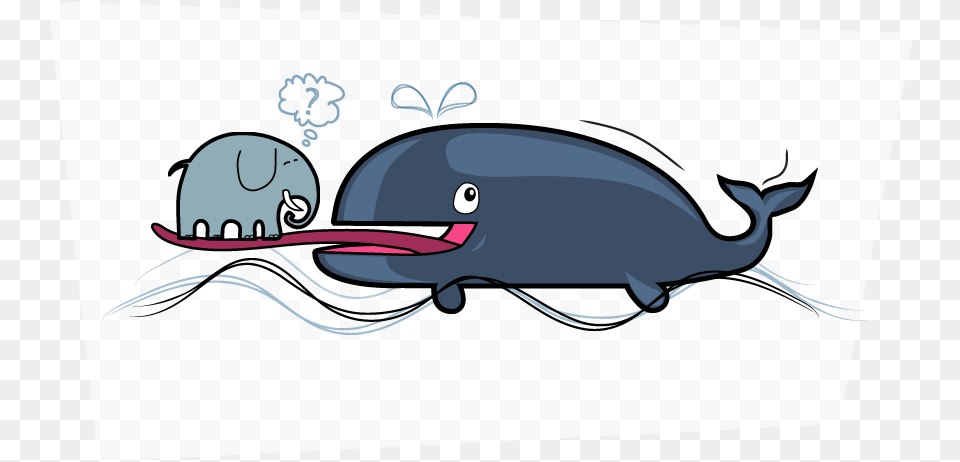Blue Whale Tongue Vs Elephant Size, Animal, Mammal, Sea Life, Fish Free Png
