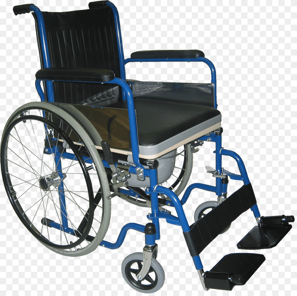 Blue Wheelchair Enigma Spirit Wheelchair, Chair, Furniture, Machine, Wheel Png Image