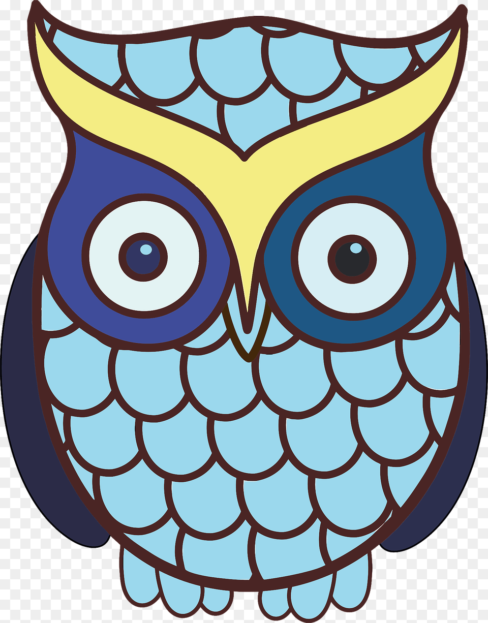 Blue Wide Eyed Owl Clipart, Dynamite, Weapon Png Image