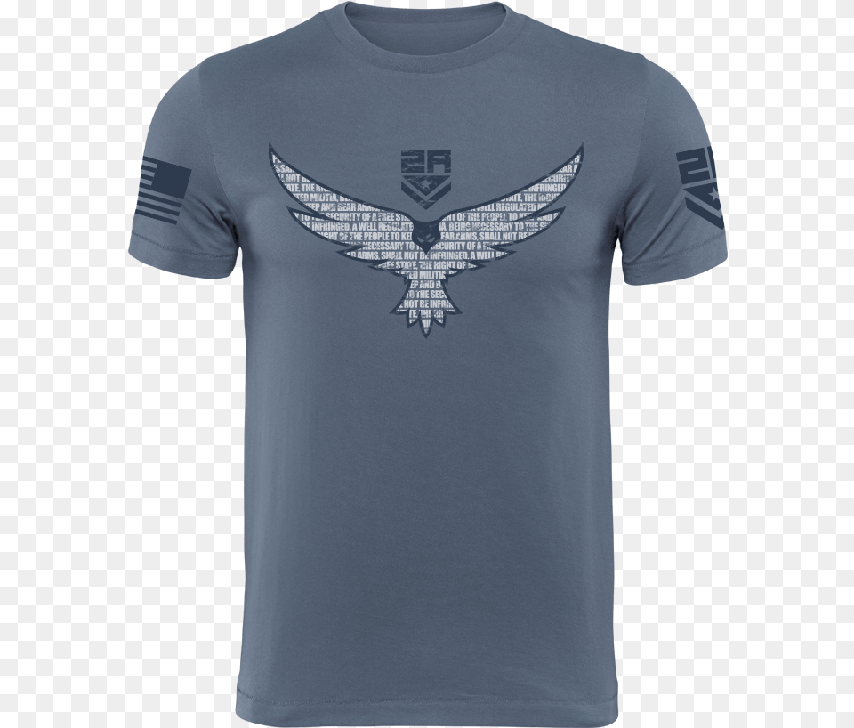 Blue Wings, Clothing, T-shirt, Shirt Png Image