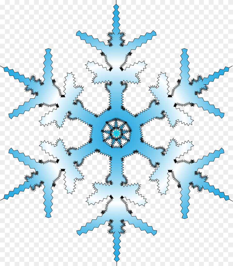 Blue Winter Snowflake Blu Snowflake, Nature, Outdoors, Pattern, Animal Png