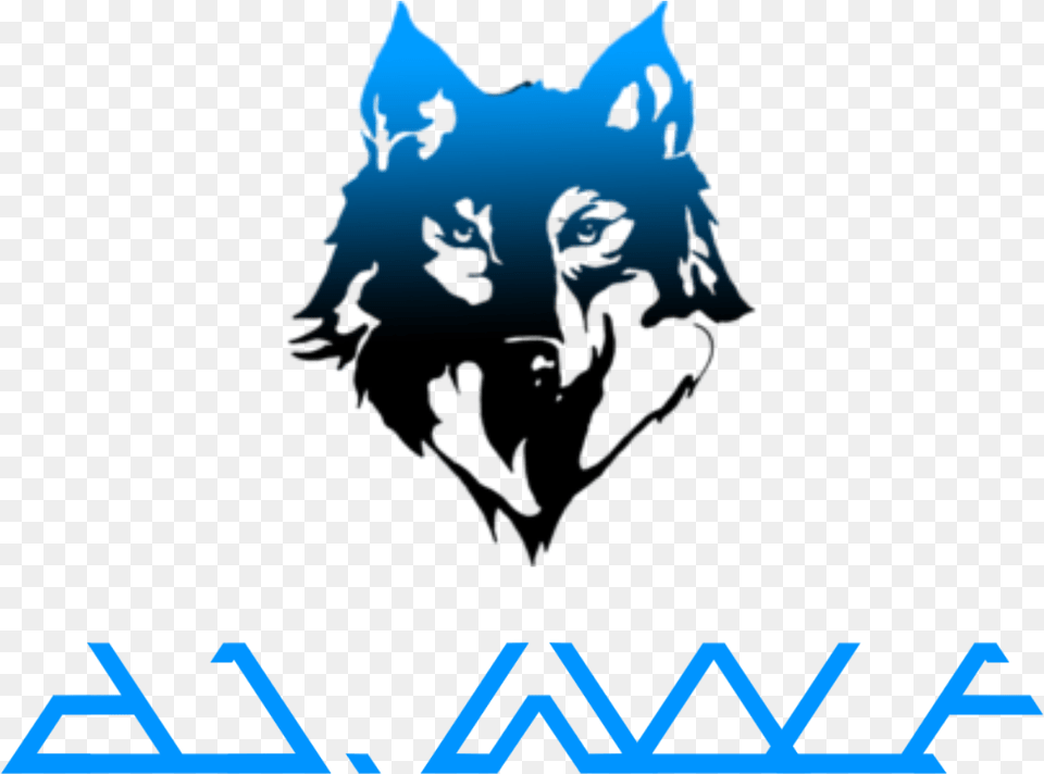 Blue Wolf Automotive Decal, Logo, Baby, Person, Face Free Png Download