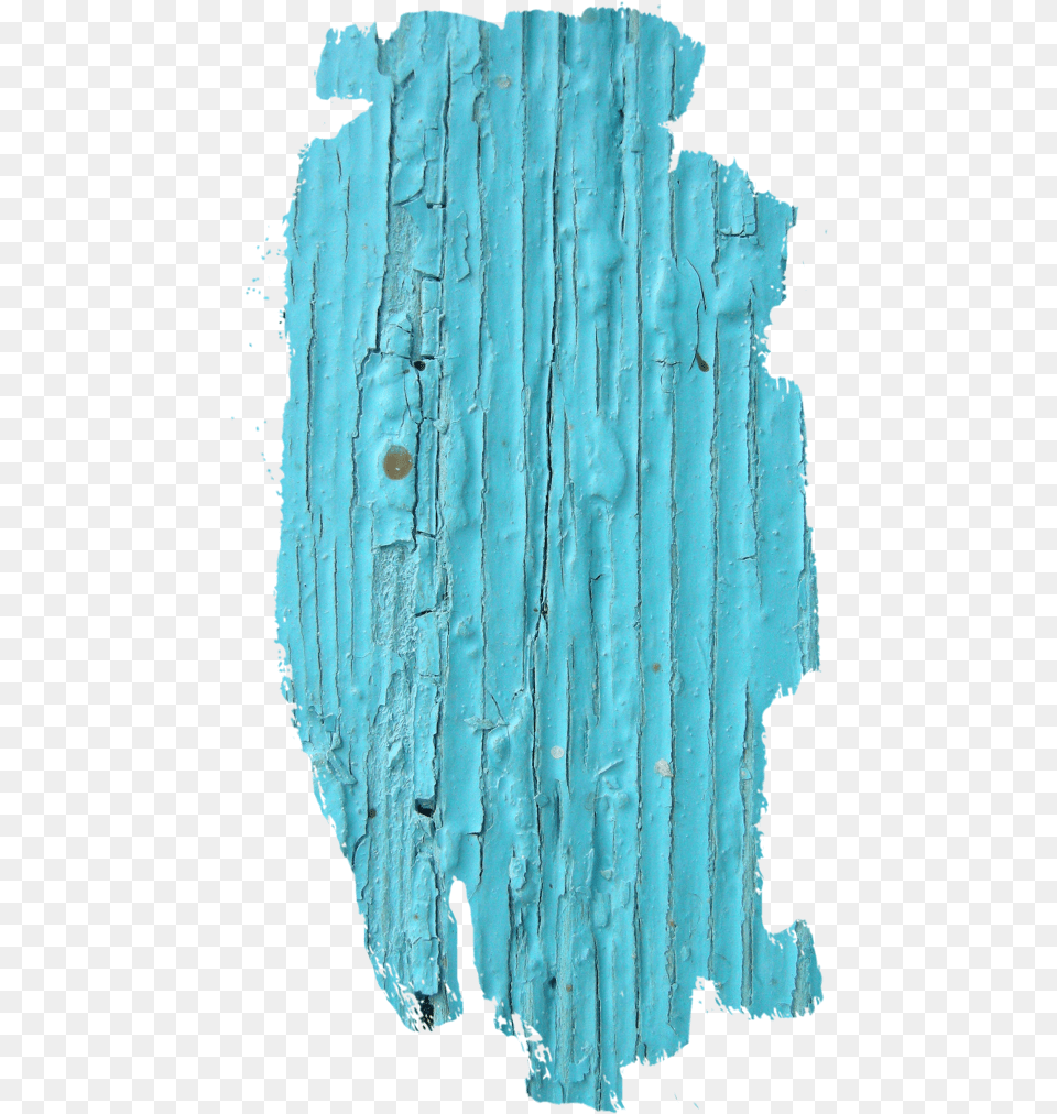 Blue Wood Piece Wood, Turquoise, Outdoors Free Png Download