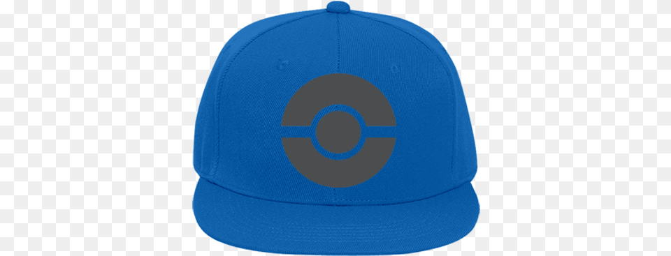 Blue Wool Blend Snapback Flat Bill Hat For Baseball, Baseball Cap, Cap, Clothing Free Png Download