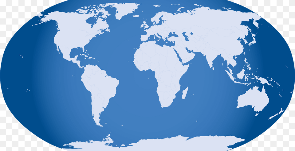 Blue World Map Clipart, Astronomy, Globe, Outer Space, Planet Free Transparent Png