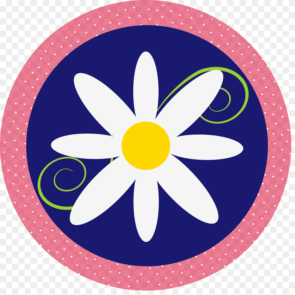 Blue Yellow Flower Free Vector Graphic On Pixabay Bem Me Quero Logo, Daisy, Plant, Home Decor, Disk Png Image