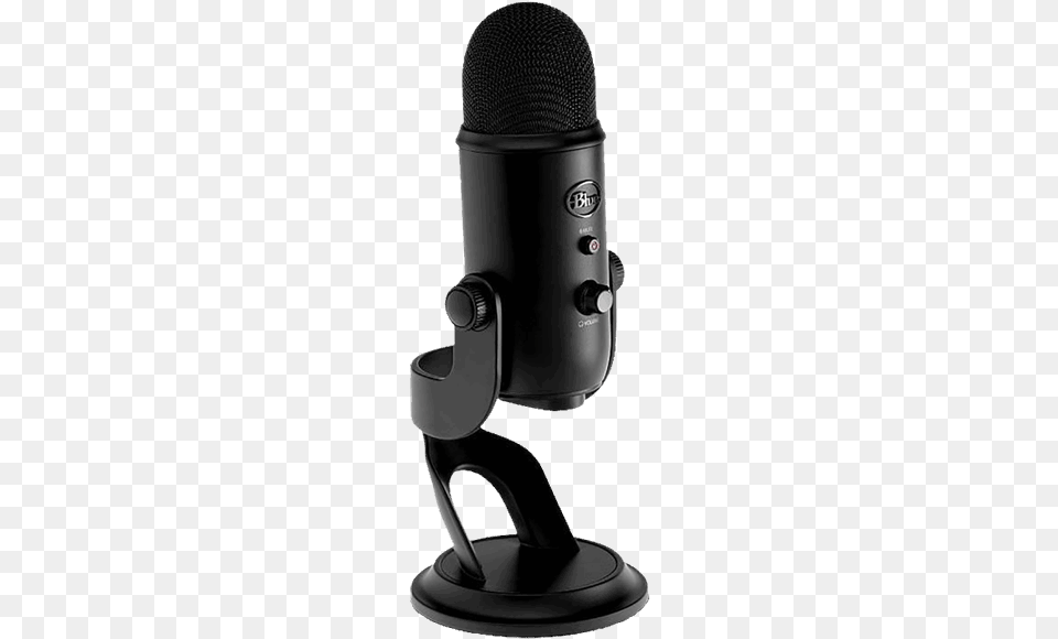 Blue Yeti Blackout, Electrical Device, Microphone, Appliance, Blow Dryer Png