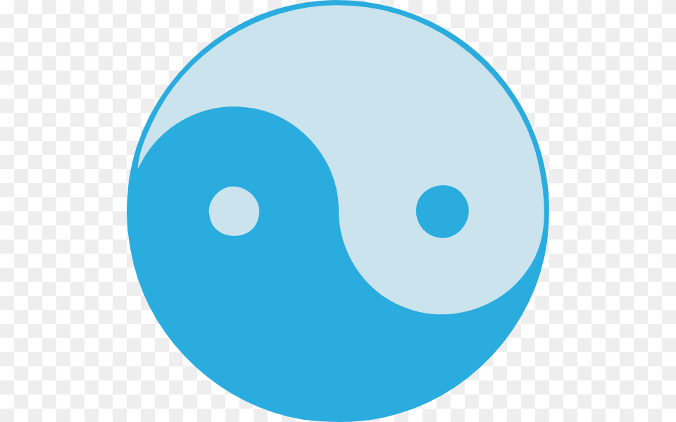 Blue Yin Yang Clip Art Free Vector, Sphere, Astronomy, Moon, Nature Png