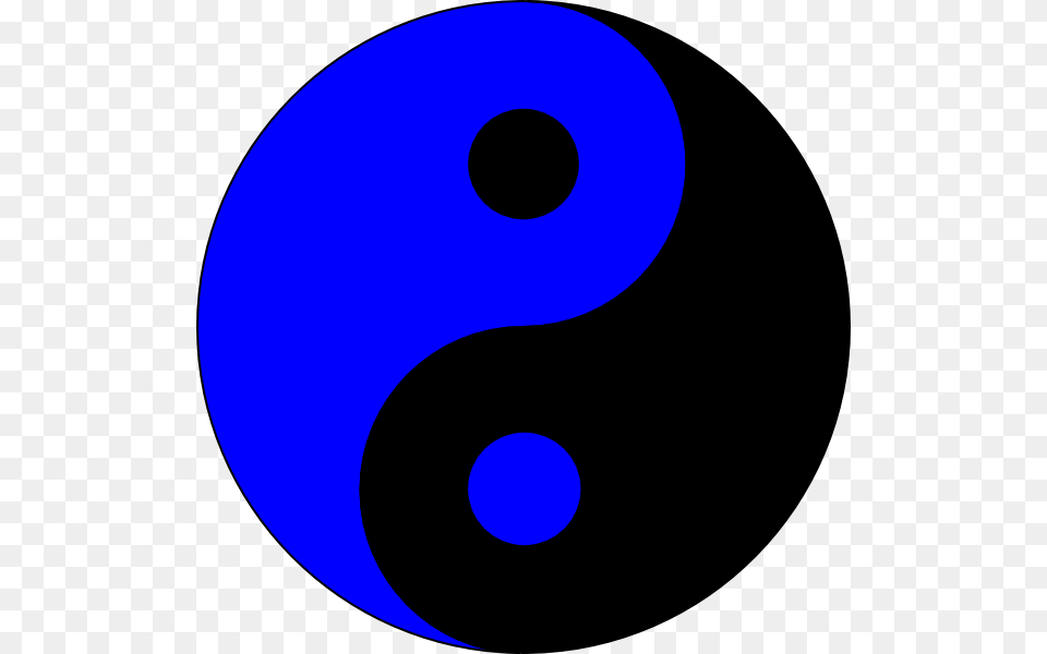 Blue Ying Yang Clip Art For Web, Symbol, Number, Text, Disk Png
