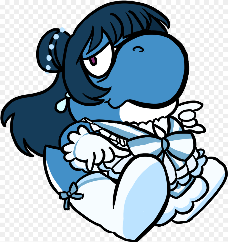 Blue Yoshi Yoshi Yoshiko, Book, Comics, Publication, Baby Free Png