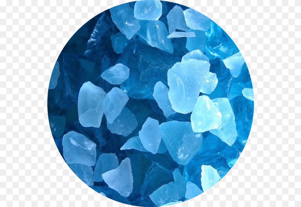 Blueaesthetic Aesthetic Aestheticsticker Bluecircle Photograph, Crystal, Mineral, Turquoise, Quartz Png Image