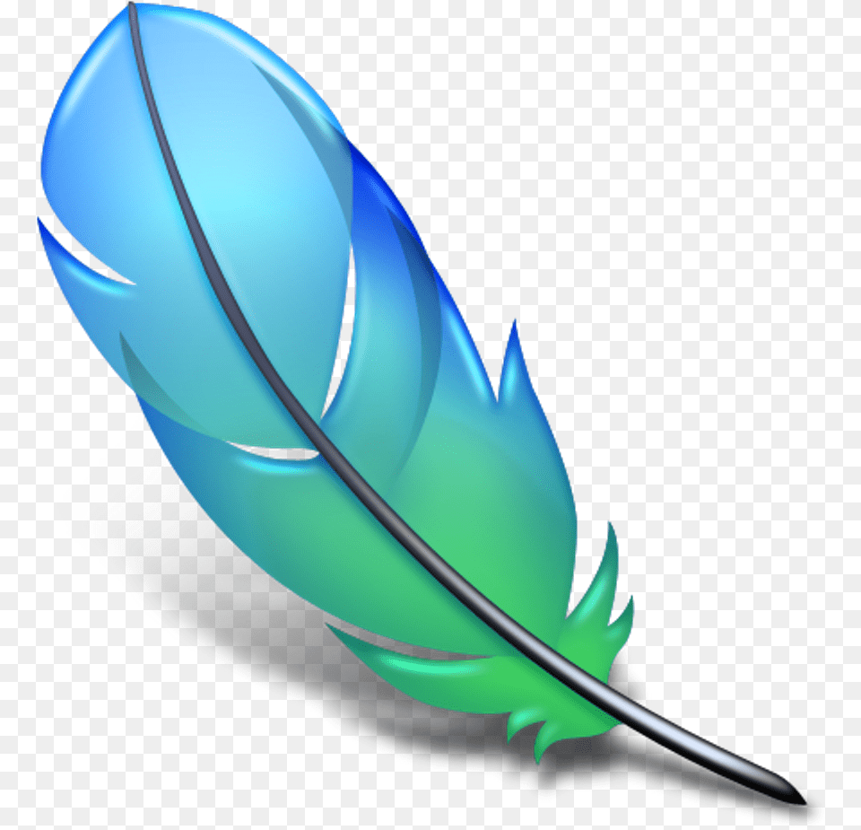 Blueandgreen Feather Boho Bohofeathers Featherstickers Adobe Photoshop Cs2 Icon, Bottle, Accessories Free Transparent Png