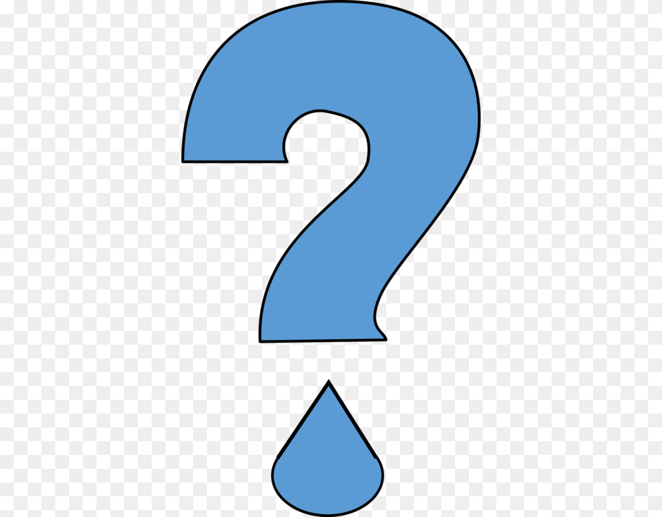 Blueanglearea Water With A Question Mark, Symbol, Number, Text Png Image