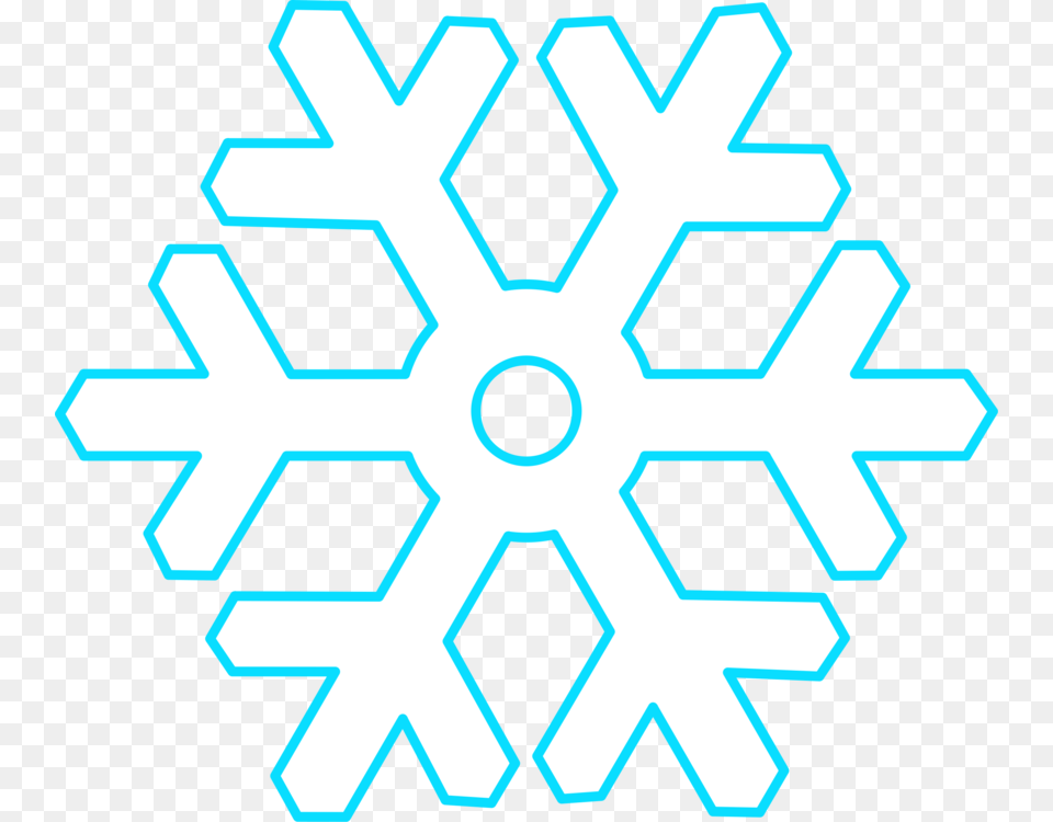 Blueanglesymmetry Snowflake Art Clip, Nature, Outdoors, Snow Free Png Download