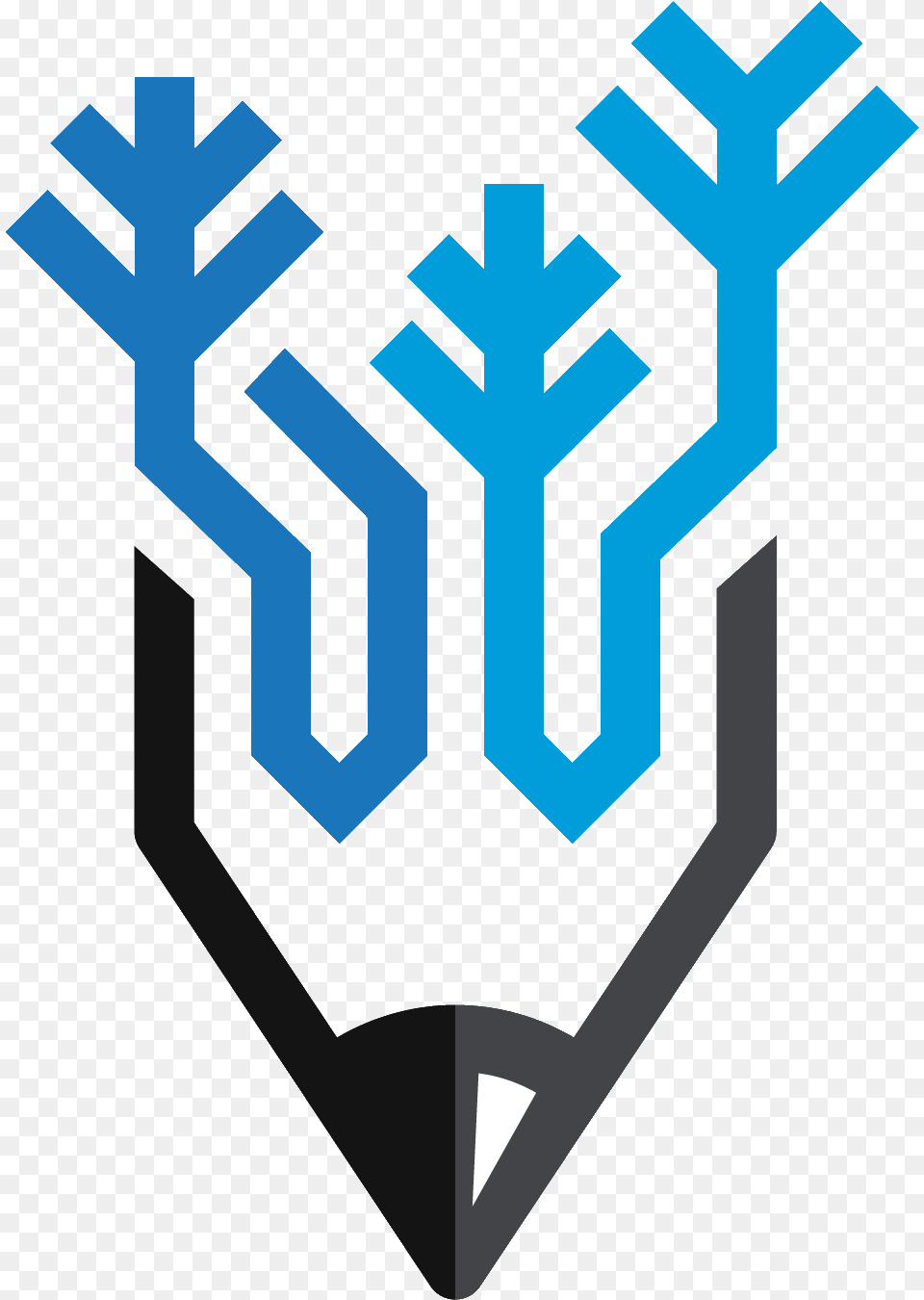 Bluebar S Logo Pencil Design, Nature, Outdoors, Snow, Snowflake Png