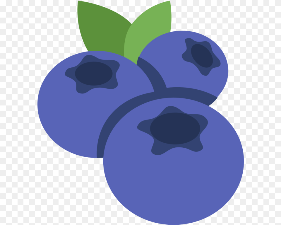 Blueberries Emoji Blueberry Text Icon, Berry, Food, Fruit, Plant Free Png Download