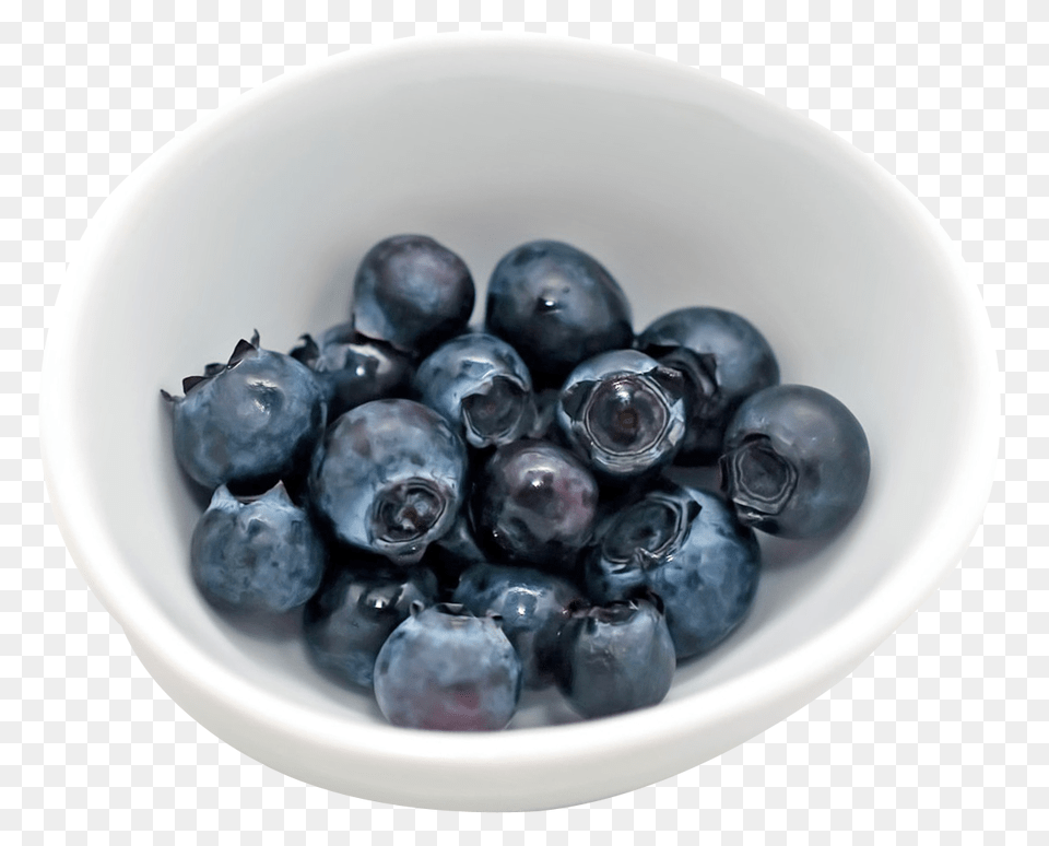 Blueberries In Bowl Berry, Blueberry, Food, Fruit Png Image
