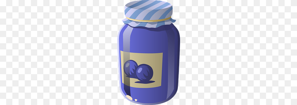 Blueberry Jar, Berry, Food, Fruit Png Image