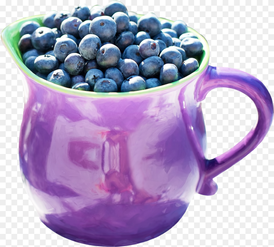 Blueberry Background Blueberry, Berry, Food, Fruit, Plant Free Png Download