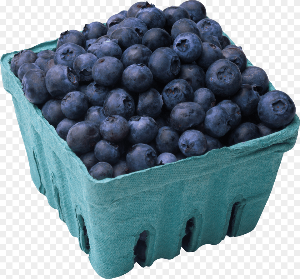 Blueberry Box, Berry, Food, Fruit, Plant Png Image
